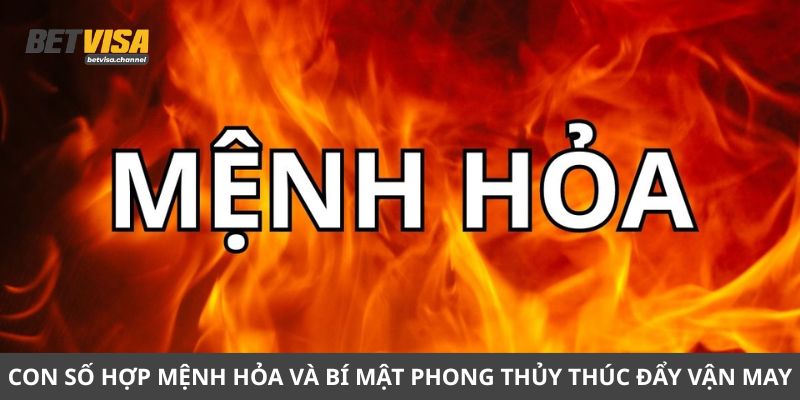 con số hợp mệnh hỏa